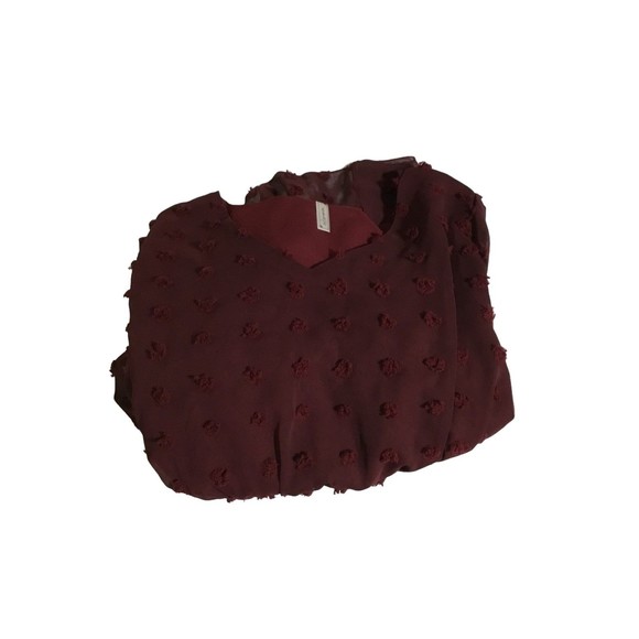 Fashion Collection Size Large Burgundy Dress NWOT - Picture 9 of 9